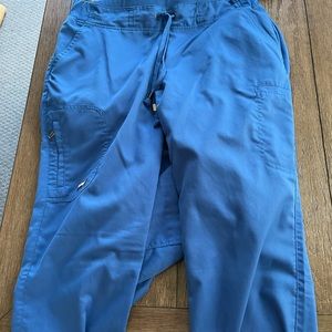 Royal blue Grey’s Anatomy scrub bottoms